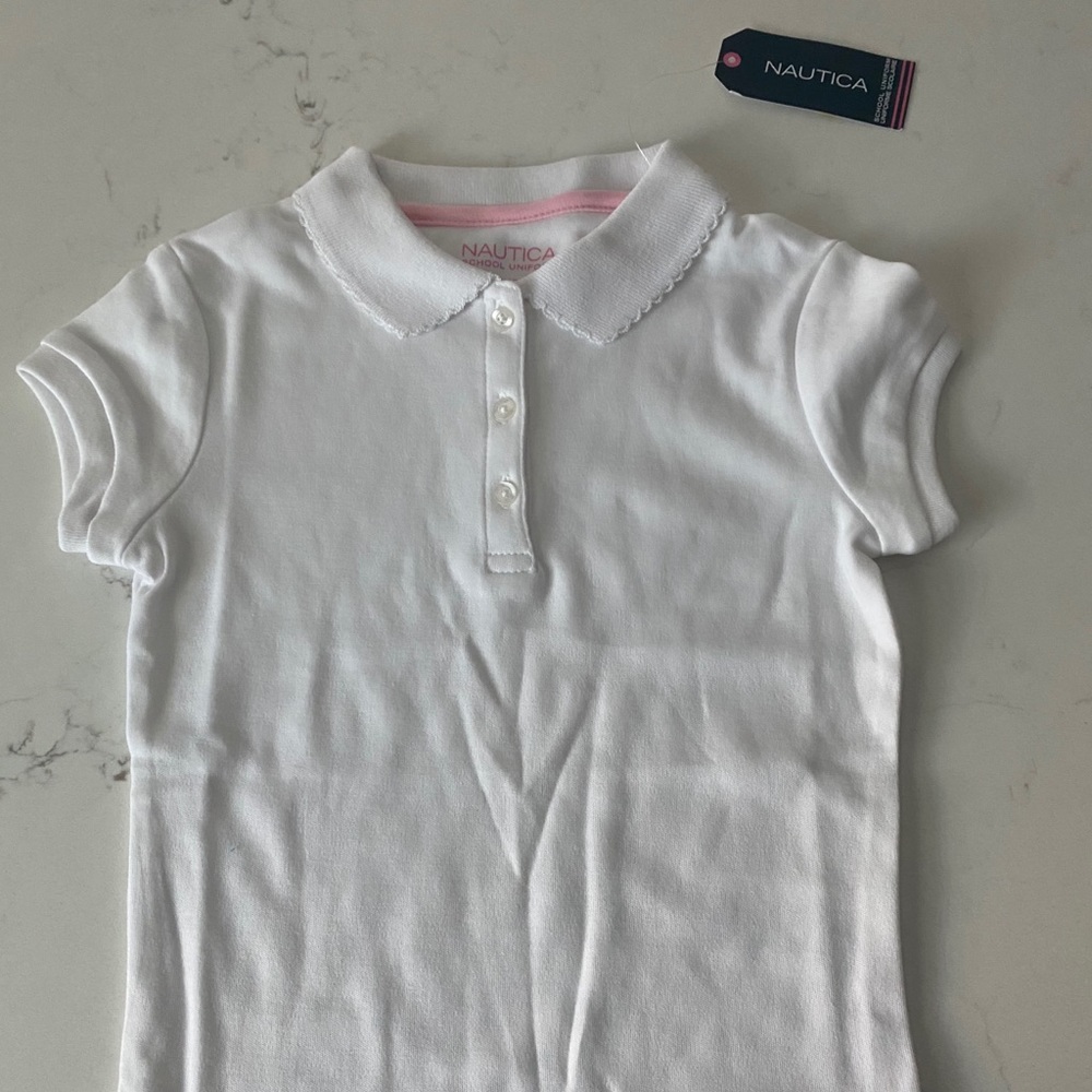 NWT NAUTICA WHITE T-SHIRT